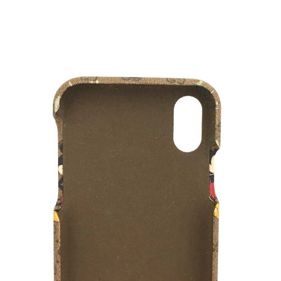 GUCCI Disney Micro GG Logo Iphone X Cell Phone Case /6R0479 - Picture 5 of 8